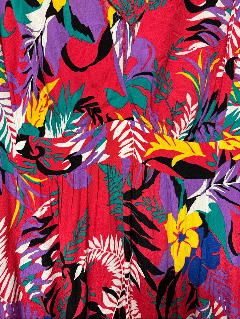 Pink Tropical Caftan by Trashy Diva by Candice Owens, Women’s XL-3X - Picture 4 of 7